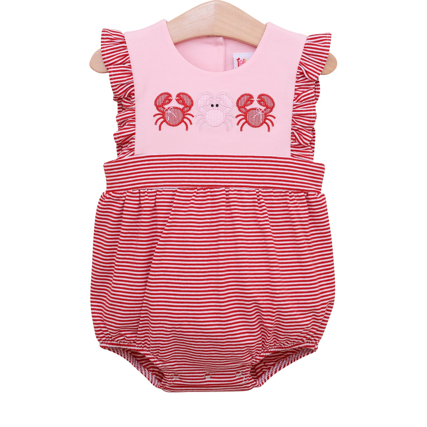 Crab Ruffle Sunsuit- RTS