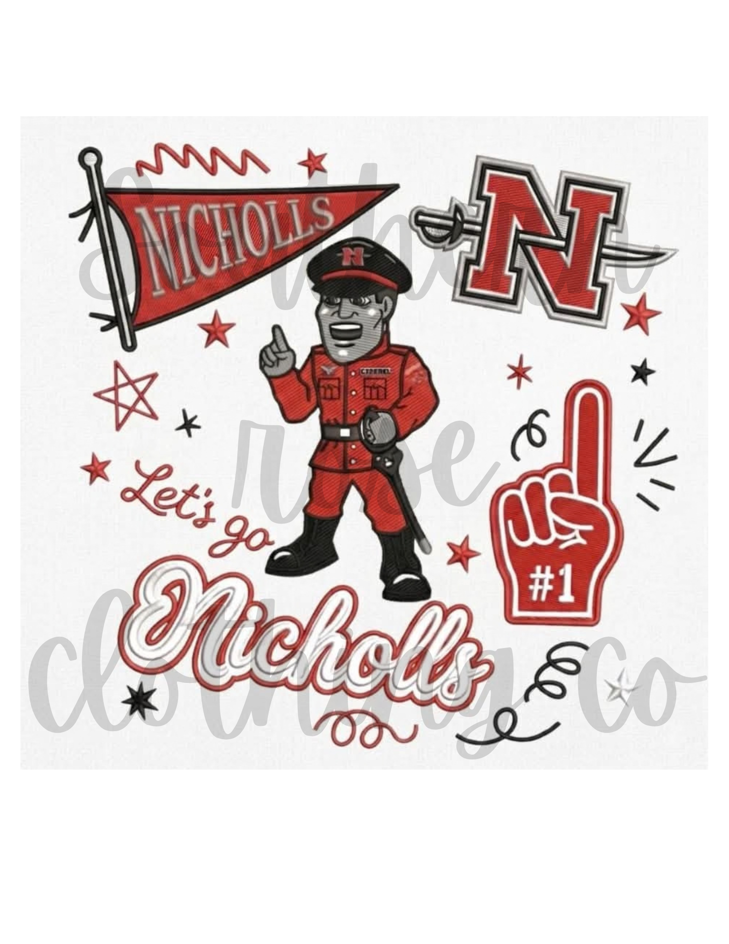 Colonels Embroidery Sweatshirt Preorder