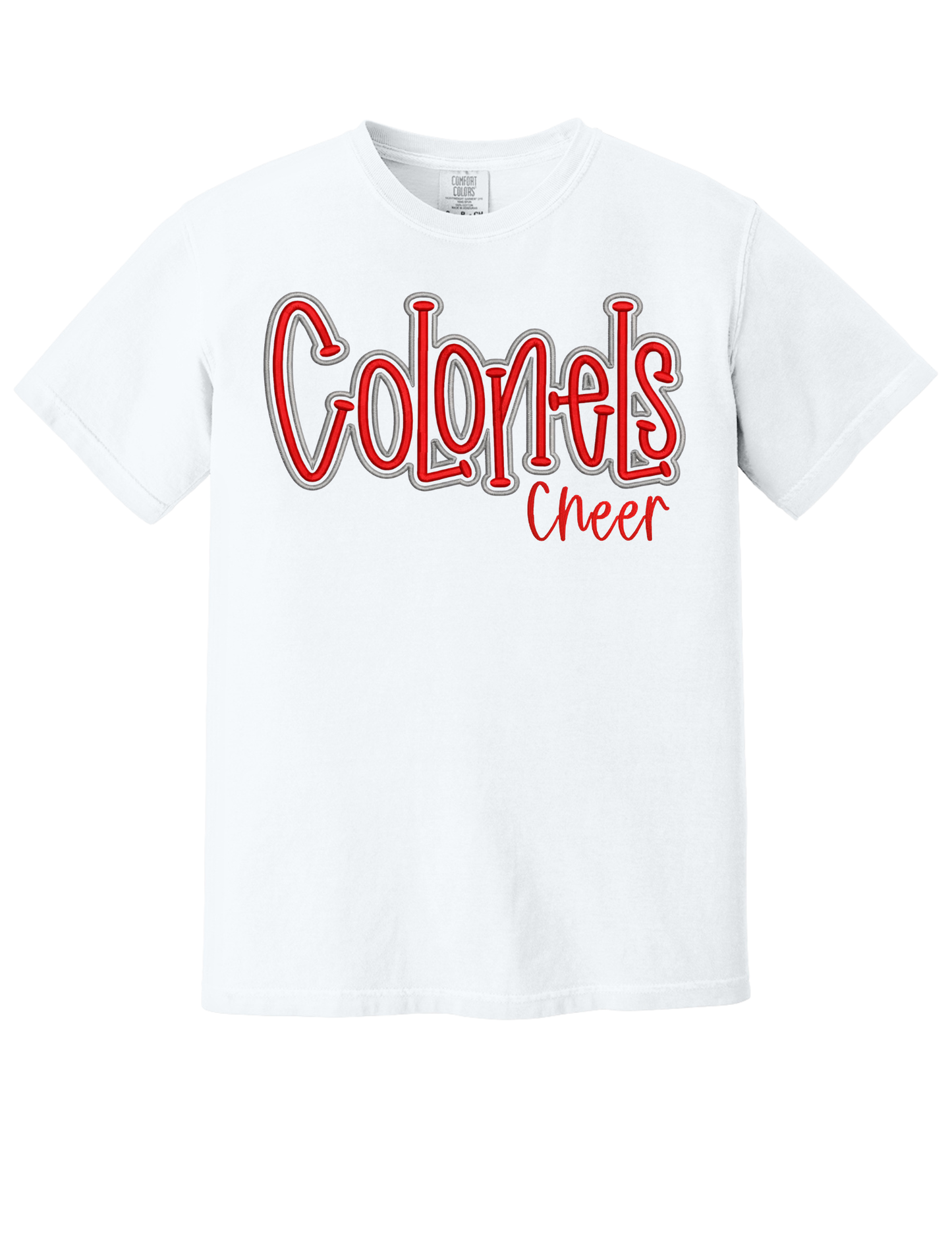 Colonels Cheer Puff Embroidery Preorder