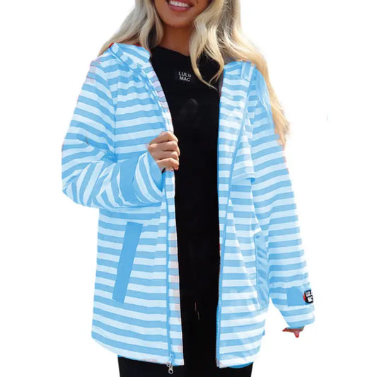Lulu Mac Stripe Raincoat