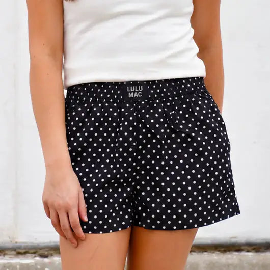 Lulu Mac Mini Polka Dot Boxer Shorts
