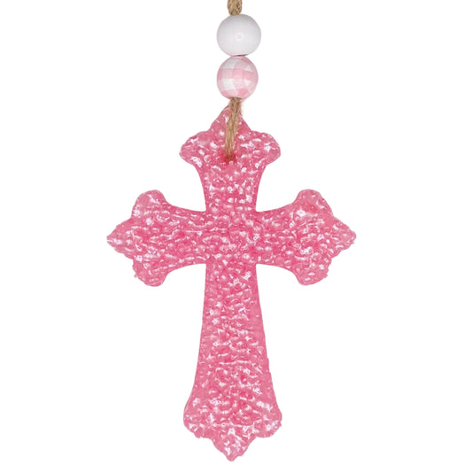 Beaded Fancy Cross Freshie