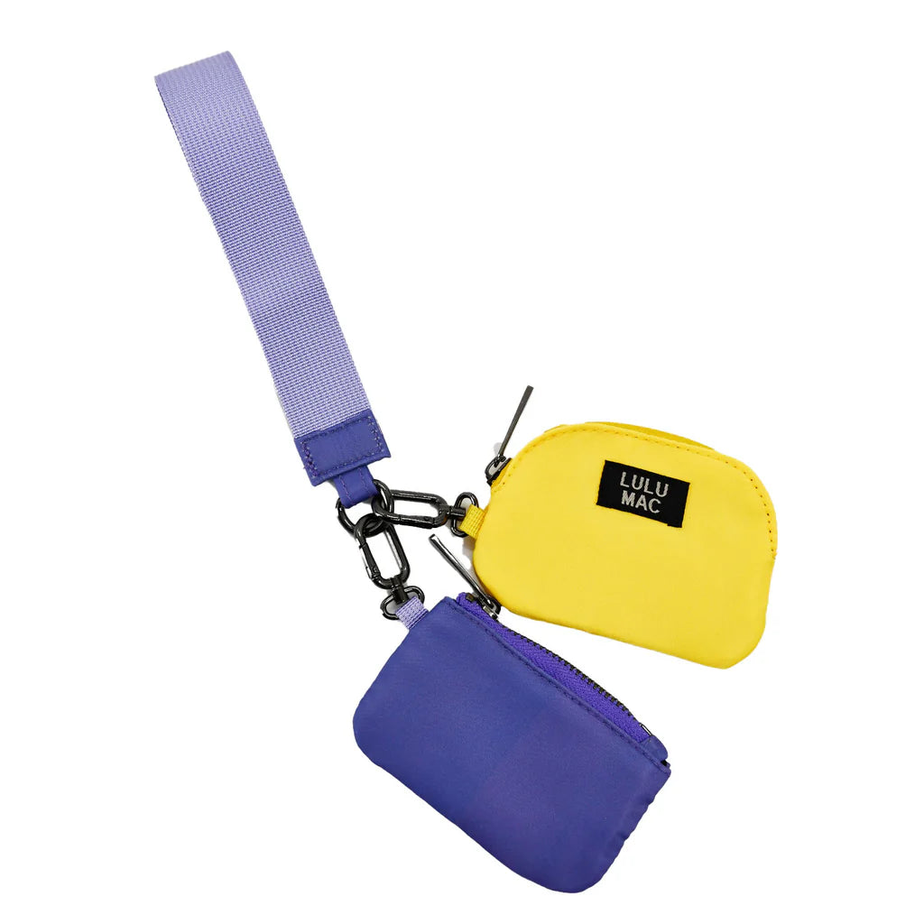 Lulu Mac Double Pouch Wristlets