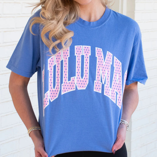 Lulu Mac Polka Dot Logo Tee