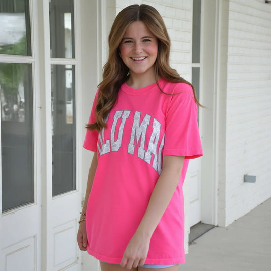 Lulu Mac Camo Logo Tee